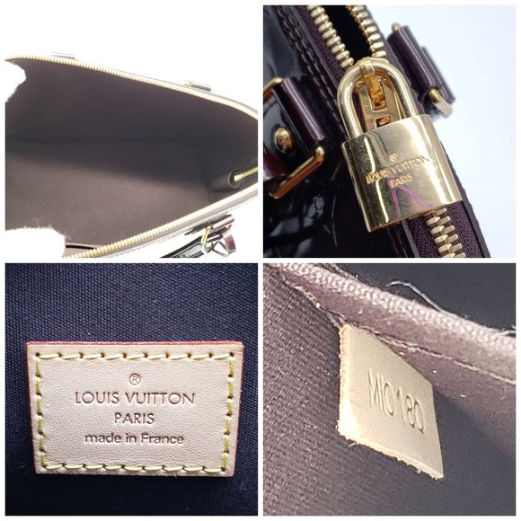 Louis Vuitton Alma GM Vernis Monogram Hand Bag - Picture 11 of 14